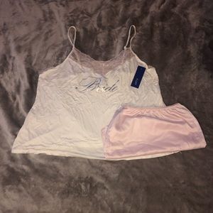 Bridal pajama set